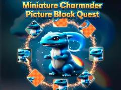 Žaidimas Miniature Charmander Picture Block Quest internete