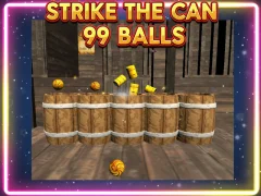 Žaidimas Strike The Can 99 balls internete