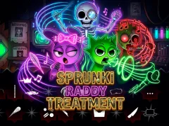Žaidimas Sprunki Raddy Treatment internete