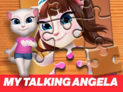Žaidimas My Talking Angela Jigsaw Puzzle internete