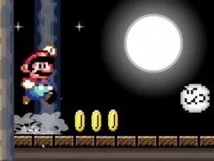 Žaidimas Super Mario Flash Halloween Version internete
