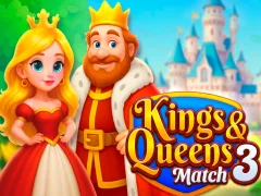 Žaidimas Kings and Queens Match 3 internete