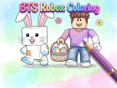 Žaidimas BTS Roblox Coloring internete
