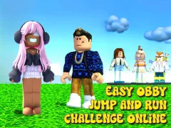 Žaidimas Easy Obby Jump and Run Challenge Online internete