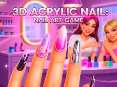 Žaidimas 3D Acrylic Nail: Nail Art Game internete