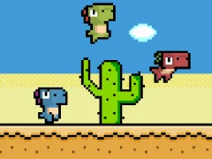 Žaidimas Pixel Dino Run internete
