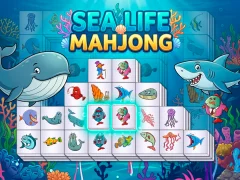 Žaidimas Sea life mahjong internete