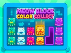 Žaidimas Meow Block: Color Collect internete
