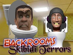 Žaidimas Backrooms Skibidi terrors internete