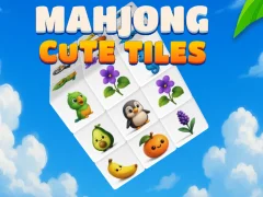 Žaidimas Mahjong Cute Tiles internete