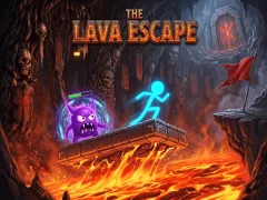 Žaidimas The Lava Escape internete