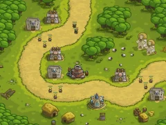 Žaidimas Kingdom Rush Hacked internete