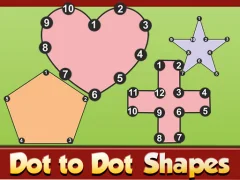 Žaidimas Dot To Dot Shapes internete