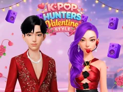 Žaidimas K-Pop Hunters Valentine Style internete
