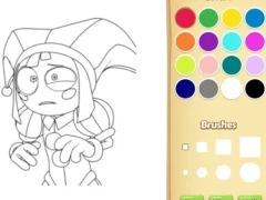 Žaidimas Pomni Coloring Book For Kids internete