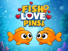 Žaidimas Fish Love Pins internete
