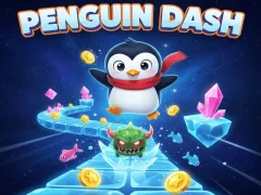 Žaidimas Penguin Dash internete