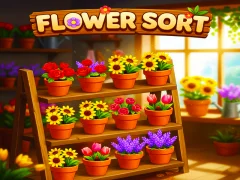 Žaidimas Flower Sort internete