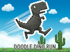 Žaidimas Doodle Dino Run internete