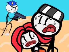 Žaidimas Stickman Jailbreak Story internete