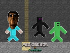 Žaidimas Pro Obunga vs CreepEnder internete