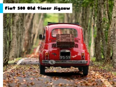 Žaidimas Fiat 500 Old Timer Jigsaw internete