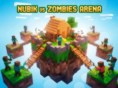 Žaidimas Nubik Vs Zombies Arena internete