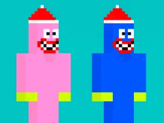 Žaidimas Noob Huggy Kissiy internete