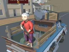 Žaidimas Grandma with Machine Gun Apocalypsis internete