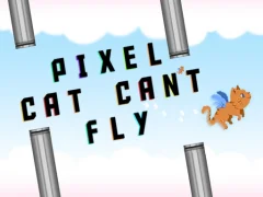 Žaidimas Pixel cat can't fly internete