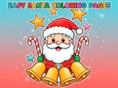 Žaidimas Easy Santa Coloring Pages internete
