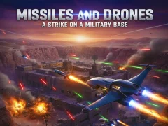Žaidimas Missiles and Drones: A Strike On A Military Base internete