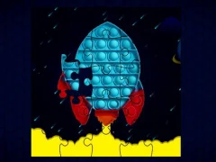 Žaidimas Pop It Rockets In Space Jigsaw internete
