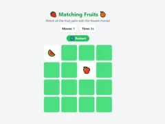 Žaidimas Matching Fruits internete