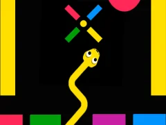 Žaidimas Color Slither Snake internete