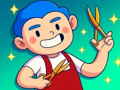 Žaidimas Idle Barber Shop internete