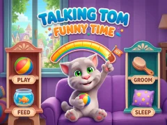 Žaidimas Talking Tom Funny Time internete