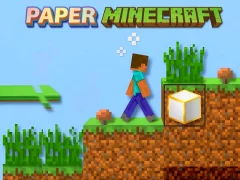 Žaidimas Paper Minecraft internete