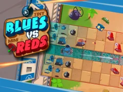 Žaidimas Tiny Blues Vs Mini Reds internete