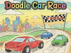 Žaidimas Doodle Car Race internete
