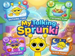 Žaidimas My Talking Sprunki internete