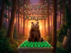 Žaidimas Mystic sunset forest internete