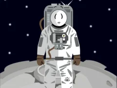 Žaidimas Stickman in Space internete