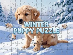 Žaidimas Winter Pets Puzzle internete