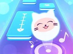 Žaidimas Music Cat! Piano Tiles Game 3D internete