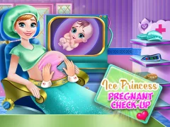Žaidimas Ice Princess Pregnant Check Up internete