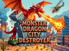 Žaidimas Monster Dragon City Destroyer internete