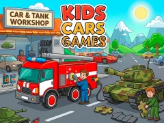 Žaidimas Kids Cars Games internete