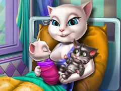 Žaidimas Angela Twins Birth internete