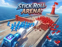 Žaidimas Stick Roll Arena internete